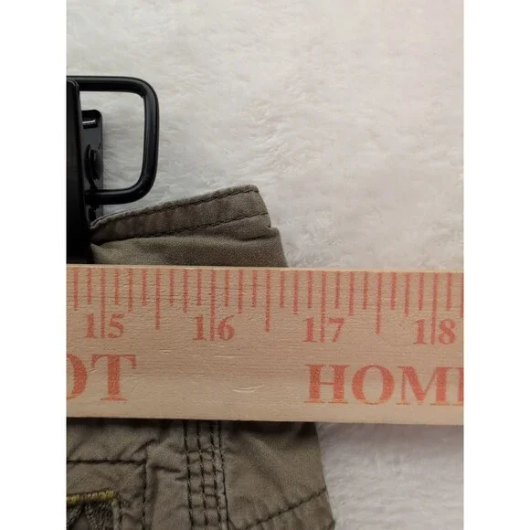 Athleta Cargo Hiking Jogger Pants Army Green Zip Pockets Size 10 Tactical Style - Picture 6 of 13